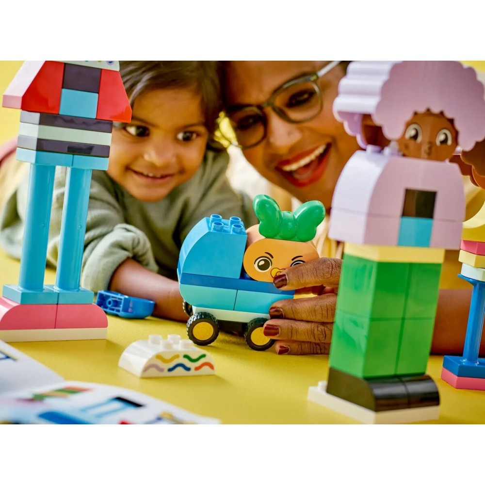 Konstruktionsspiel Lego Duplo Buildable People with Big Emotions Bunt