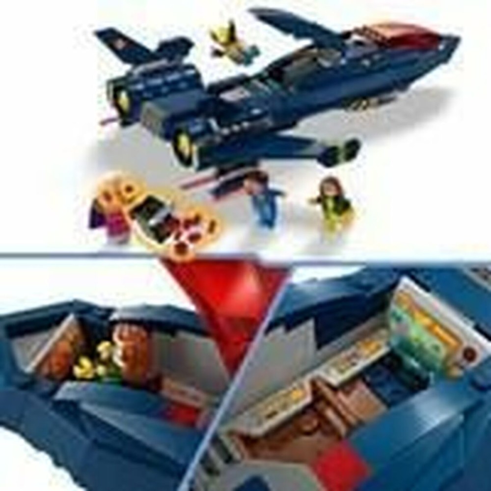 Set de construction Lego 76281 Marvel The X-Men's X-Jet Multicouleur