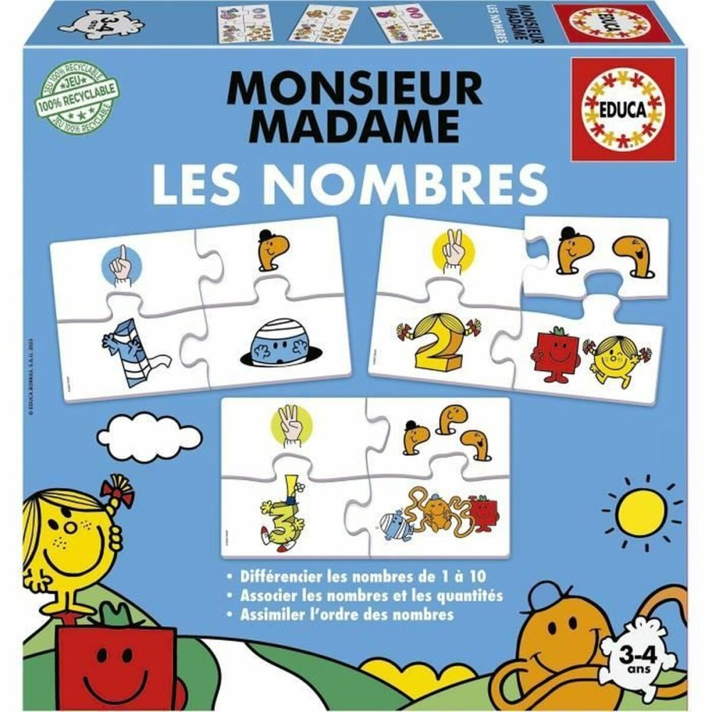 Jouet Educatif Educa Mr. Men and Women