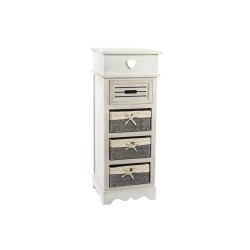 Caisson à Tiroirs DKD Home Decor Beige Gris Bois 36 x 31 x 96,7 cm