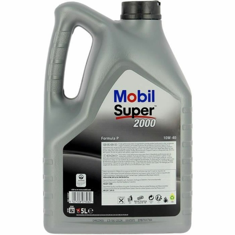 Car Motor Oil Mobil S2000 10W40 Formula-P 10W40 5 L