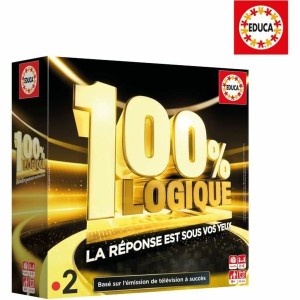 Jeu de questions-réponses Educa 100% Logic: The Answer is before your eyes