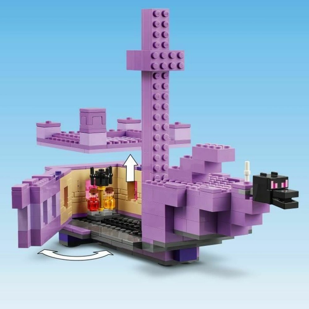 Konstruktionsspiel Lego Ender Dragon & Ship Bunt