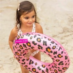 Aufblasbarer Schwimmring Swim Essentials Leopard Hellrosa