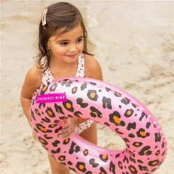 Bouée gonflable Swim Essentials Leopard Rose clair