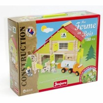 Playset Jeujura My Wooden Farm 180 Pièces