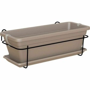 Plant pot Artevasi Venezia 50 x 19,5 x 16,3 cm Taupe