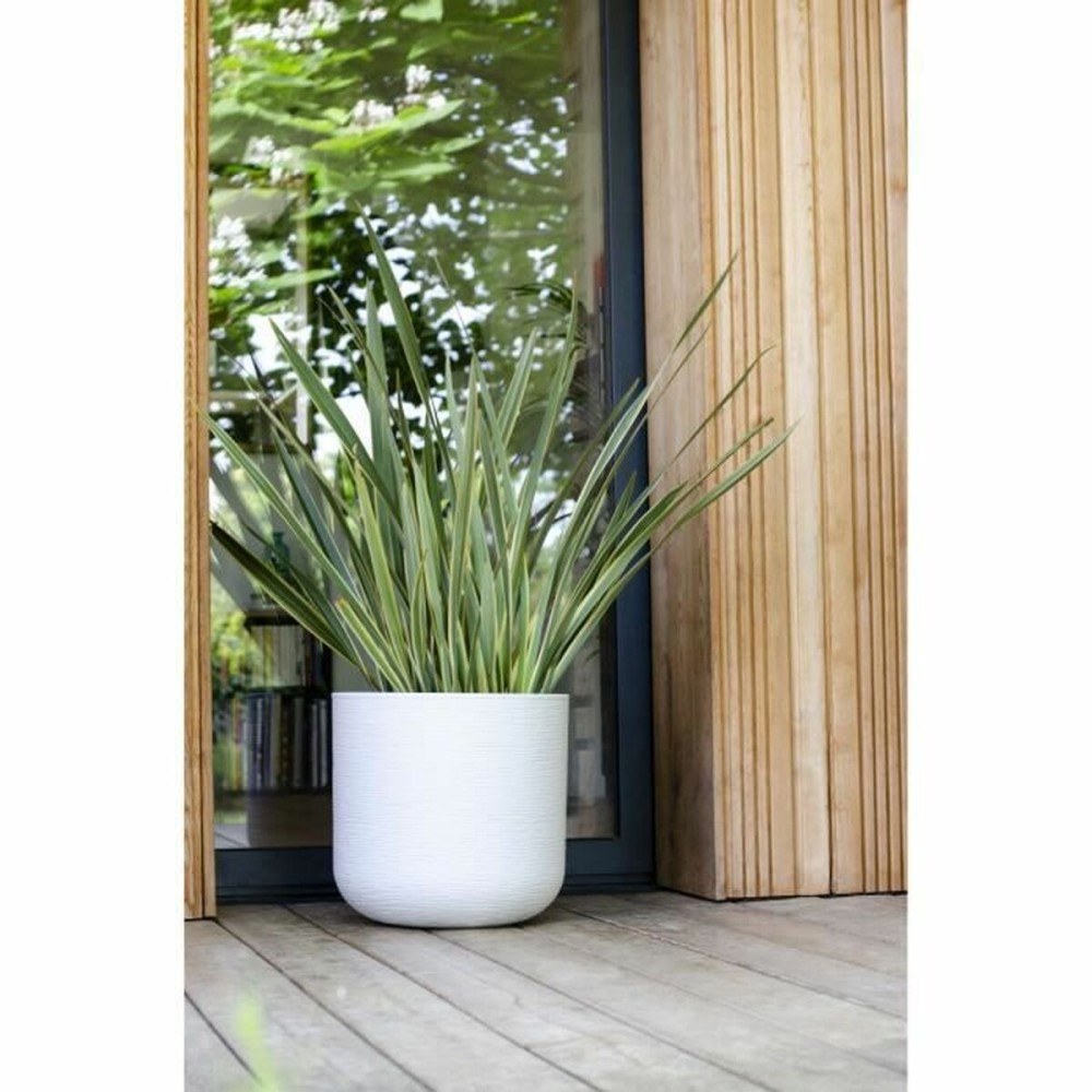 Planter EDA Graphit'Up Circular White Plastic Ø 50 cm