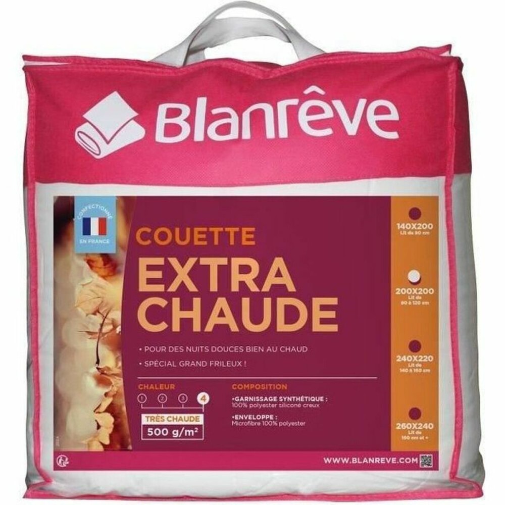 Duvet Blanreve White 500 g/m² 200 x 200 cm