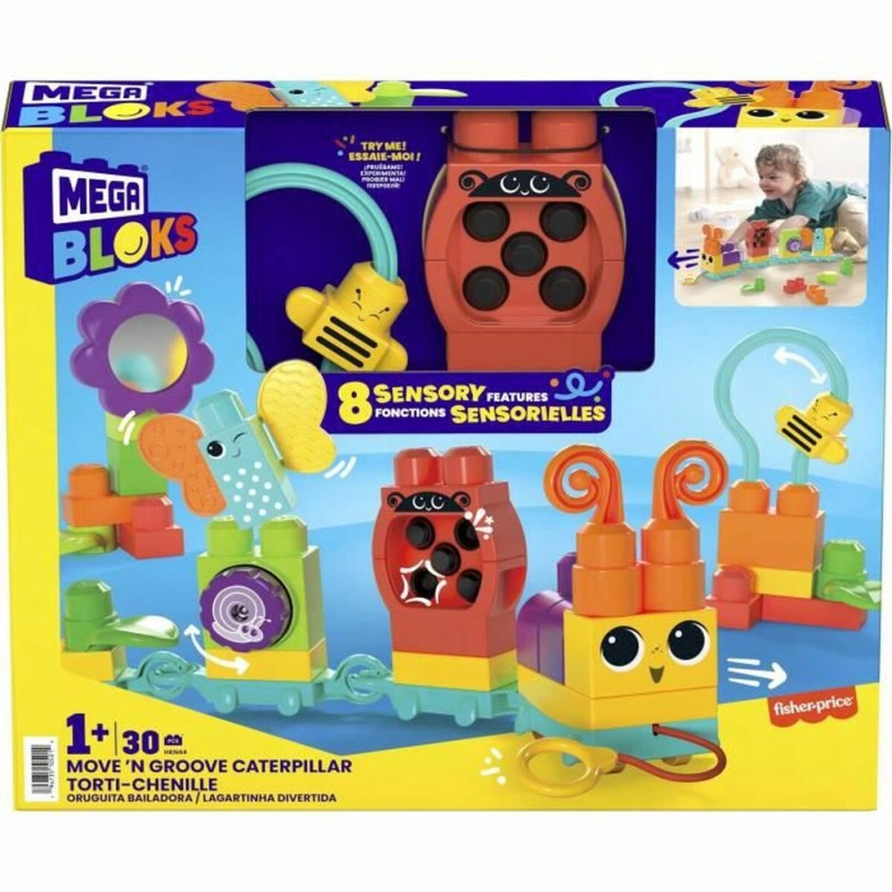 Konstruktionsspiel Megablocks Mega Bloks + 1 Jahr 30 Stücke