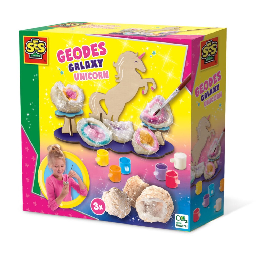 Craft Game SES Creative Geodes Galaxy Unicorn Decorative Stones