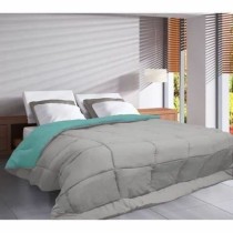 Remplissage de couette Poyet  Motte Vert Gris 400 g /m² 200 x 200 cm