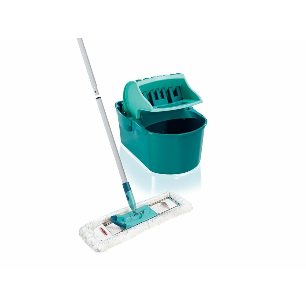 Mop with Bucket Leifheit Blue Plastic Compound 8 L