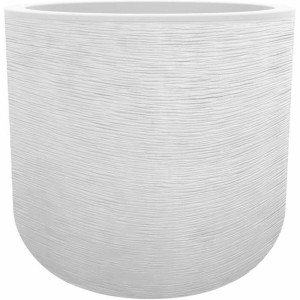 Pot EDA Blanc Plastique Ronde Ø 40 cm