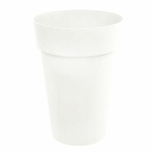 Plant pot EDA White polypropylene Ø 46 x 65 cm