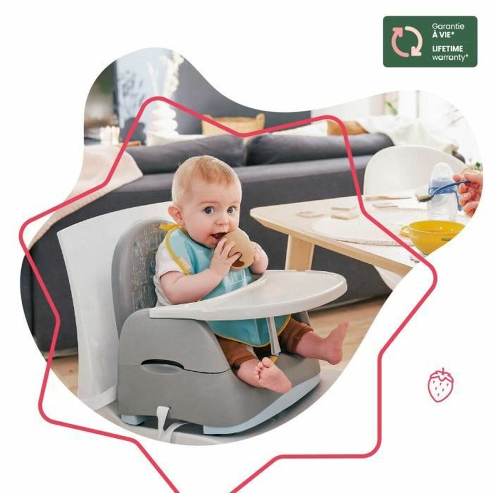 Highchair Badabulle Sitzerhöhung 15 kg White/Grey