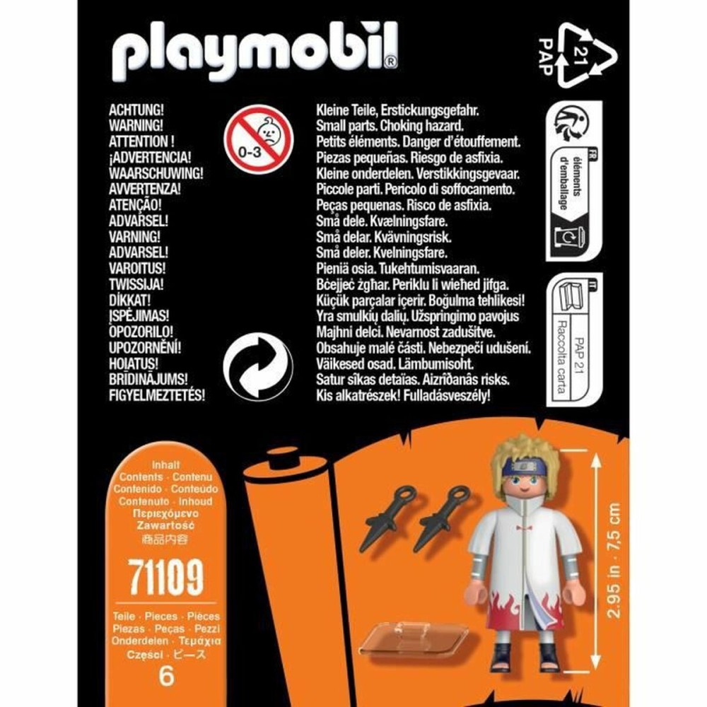 Actionfiguren Playmobil Minato 6 Stücke