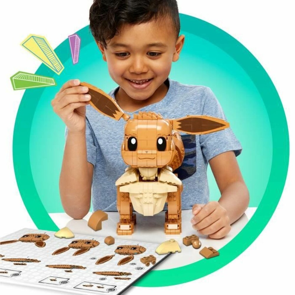 Set de construction Pokémon Pokemon Eevee Giant Multicouleur