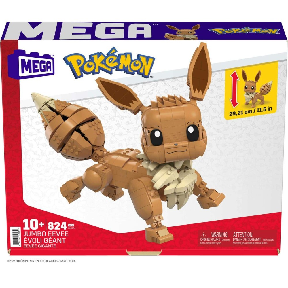 Konstruktionsspiel Pokémon Pokemon Eevee Giant Bunt