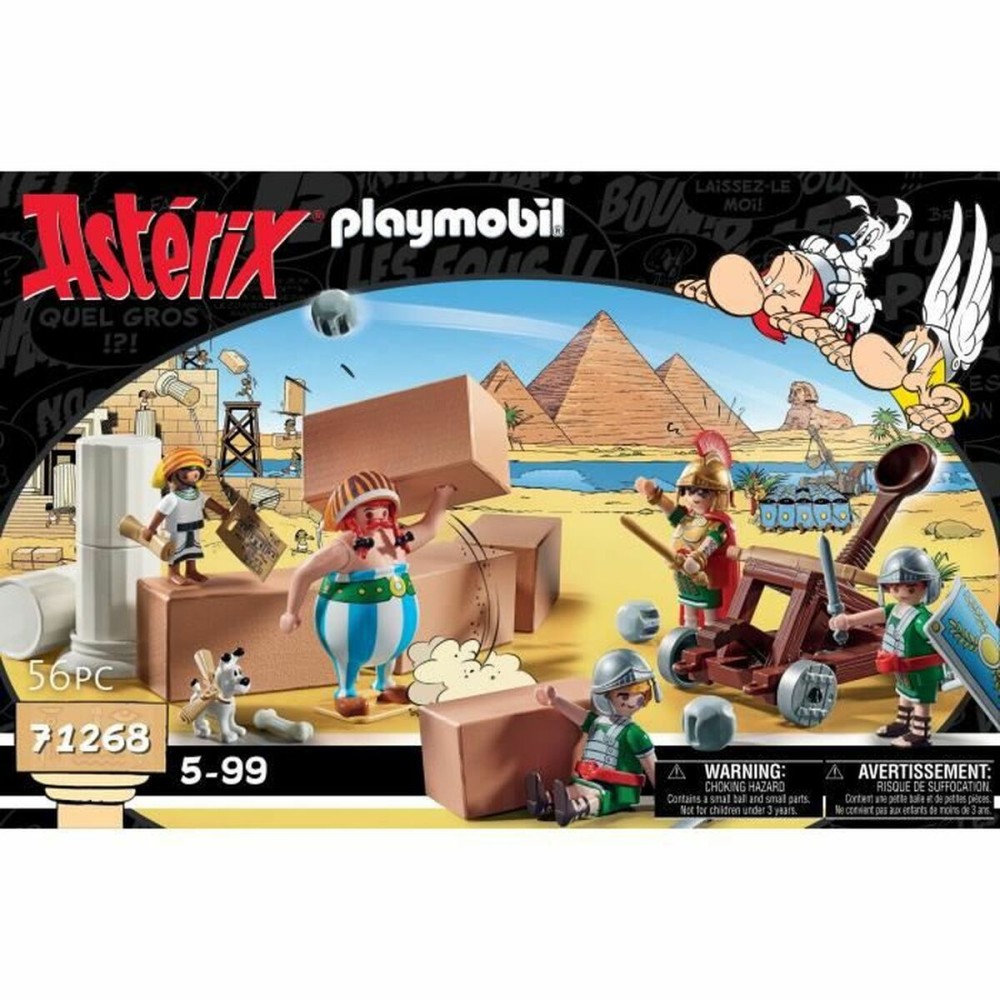 Playset Playmobil Astérix: Numerobis and the Battle of the Palace 71268 56 Pieces