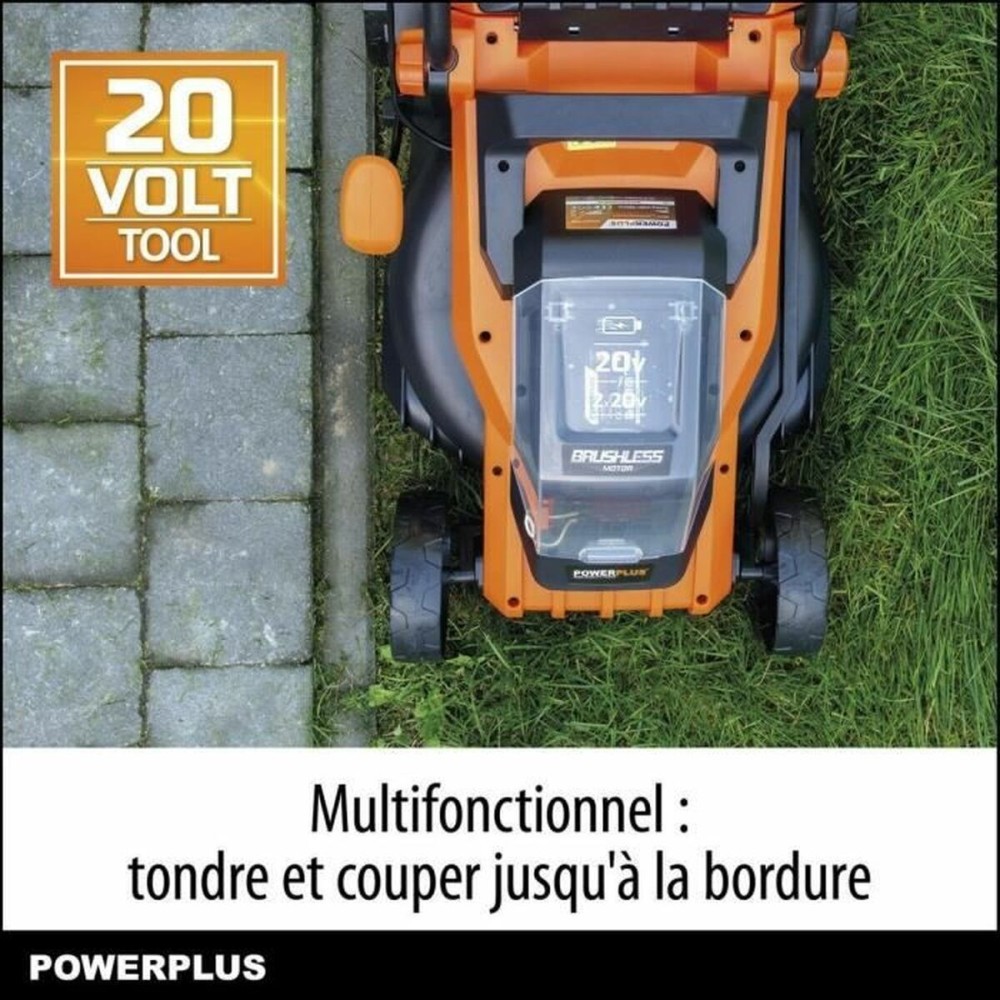 Lawn Mower Powerplus Dual Power 4Ah battery 20 V