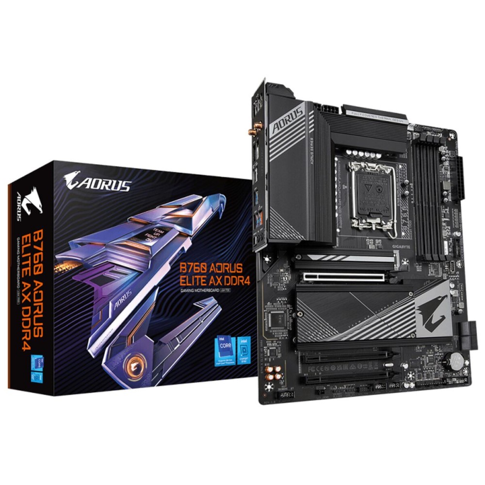 Motherboard Gigabyte B760 AORUS ELITE AX DDR4 (rev. 1.0) INTEL B760 EXPRESS LGA 1700