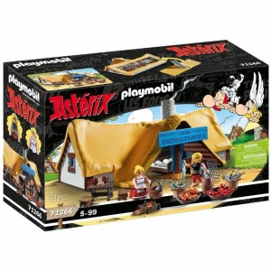 Playset Playmobil Astérix: Ordralfabetix Hut 71266 73 Pièces