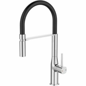 Mixer Tap Rousseau Køben Grey Stainless steel Brass