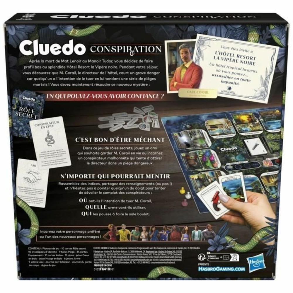 Tischspiel Cluedo Conspiration (FR)