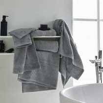 Serviette de toilette TODAY Essential Gris acier 70 x 130 cm