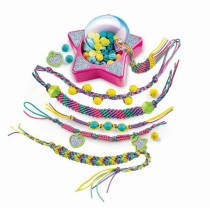 Kit zur Herstellung von Armbändern Clementoni Friendship bracelet creation box Kunststoff