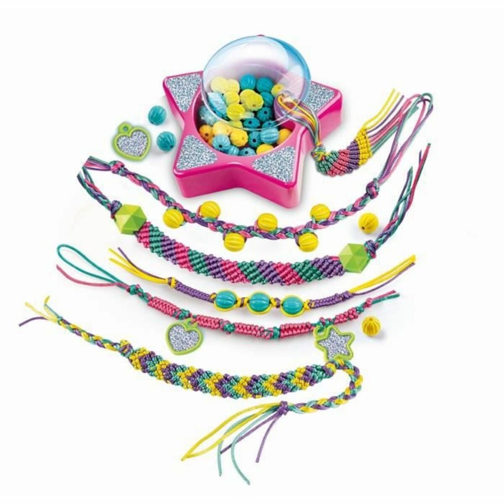 Kit de création de bracelets Clementoni Friendship bracelet creation box Plastique