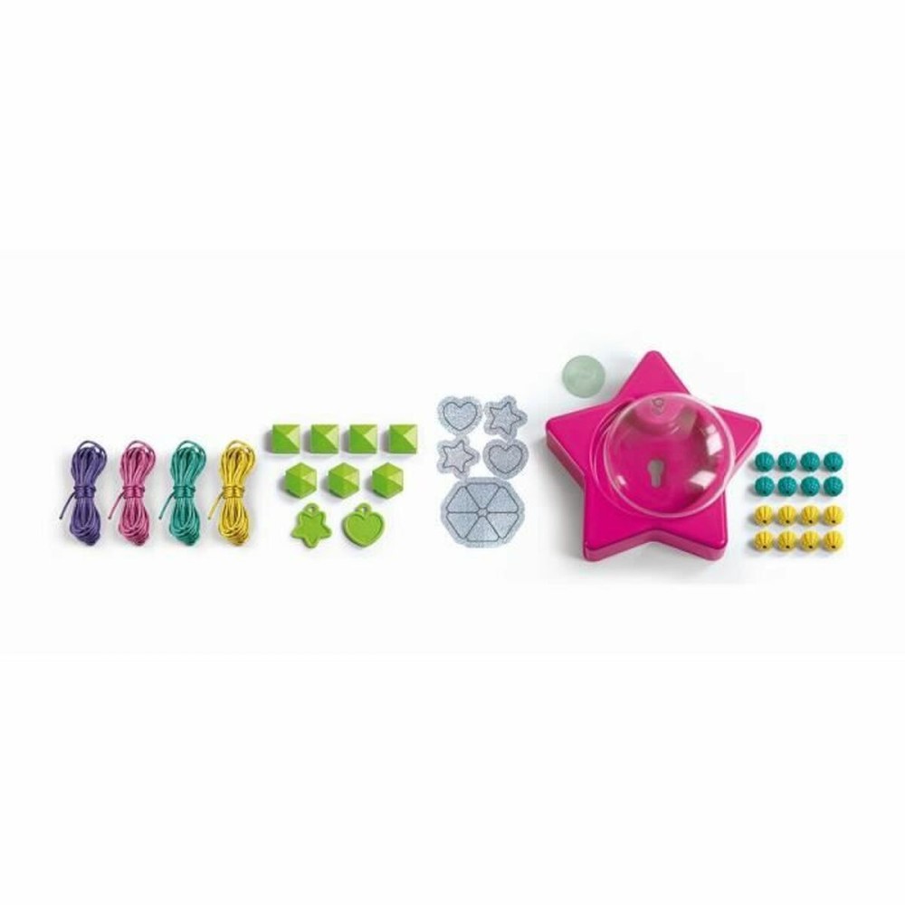 Kit de création de bracelets Clementoni Friendship bracelet creation box Plastique