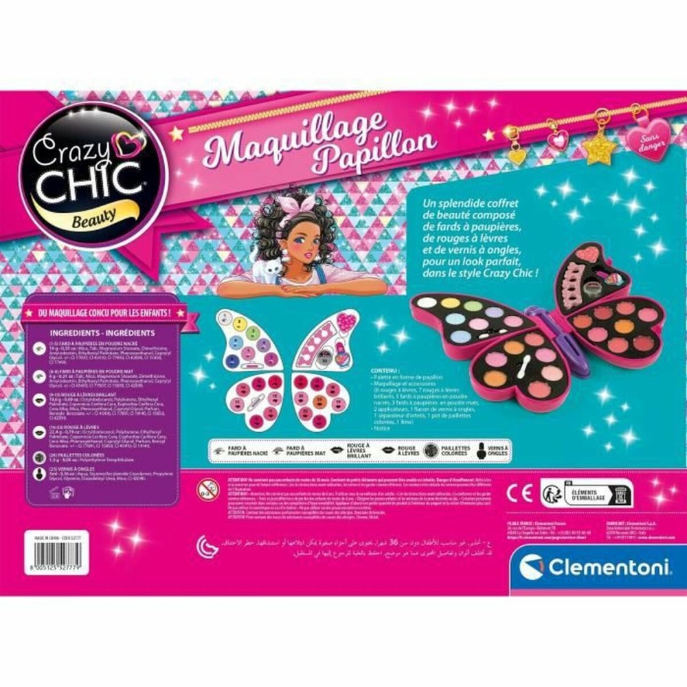 Kit de maquillage pour enfant Baby Born Butterfly Makeup Multicouleur