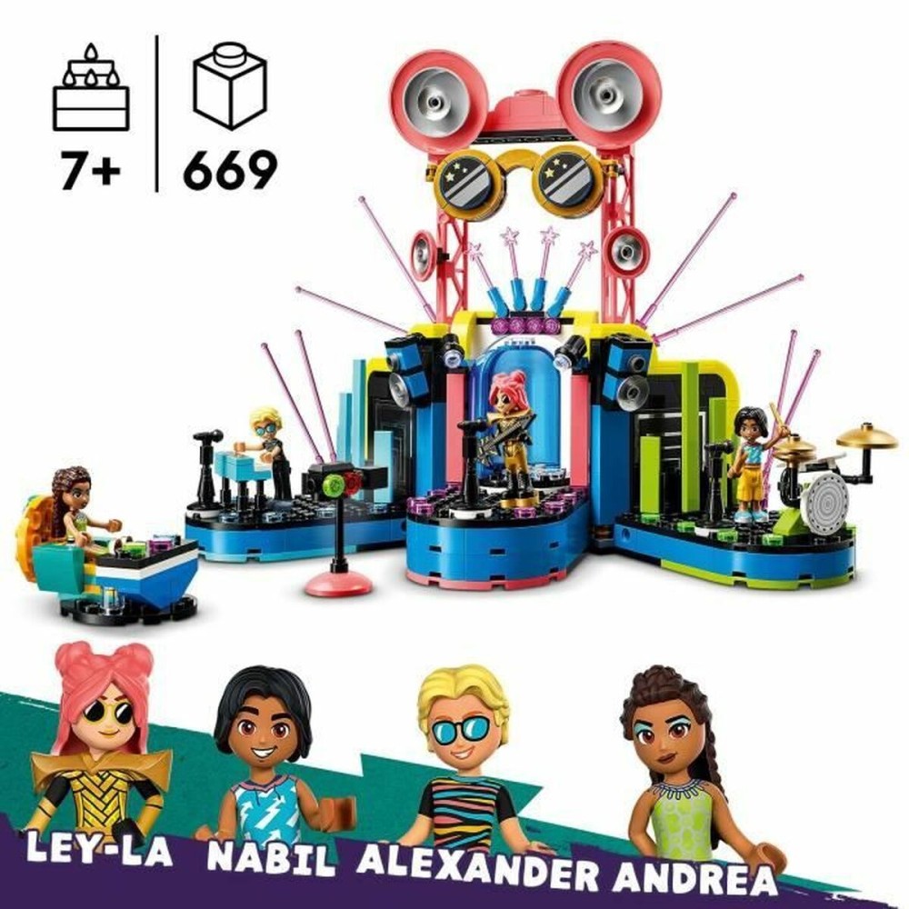 Construction set Lego 42616 Friends Heartlake City Musical Violet 669 Pieces