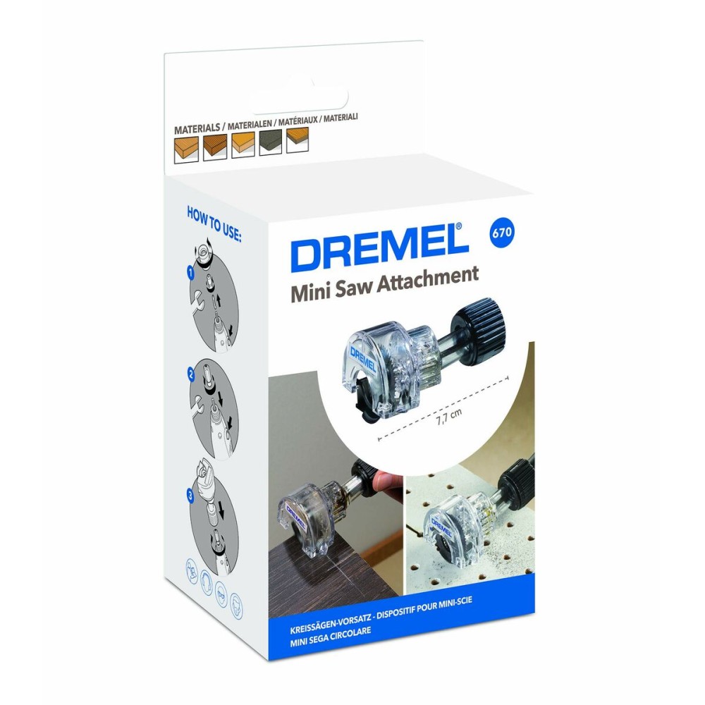 Accessory for multitool Dremel 670 Saw adapter