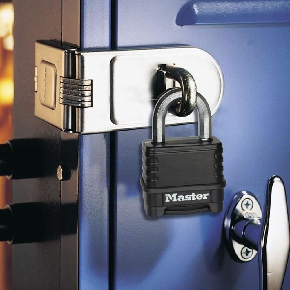 Kombinationsschloss Master Lock M178EURD Stahl Zink Schwarz