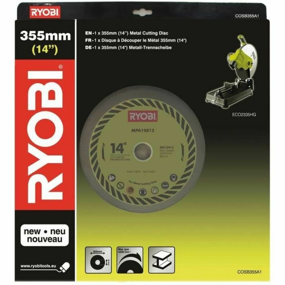 Cutting disc Ryobi 5132002684 Metal