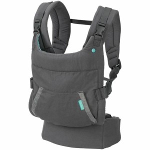 Baby Carrier Backpack Infantino Cuddle Up Bear Grey + 0 Years + 0 Months