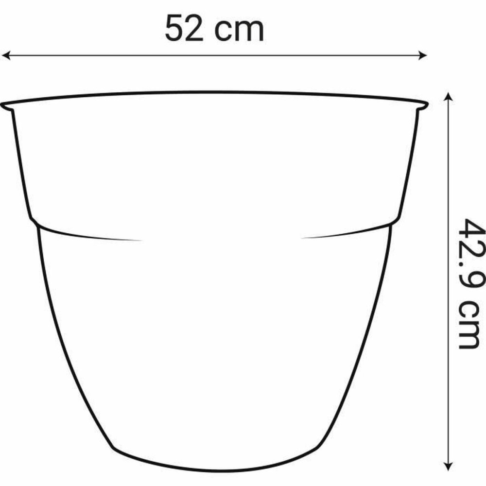 Pot EDA Vert Ø 52 cm Plastique