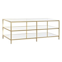 Tischdekoration DKD Home Decor Gold 120 x 50 x 45 cm Spiegel Metall