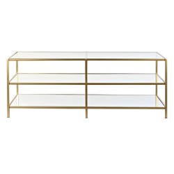 Tischdekoration DKD Home Decor Gold 120 x 50 x 45 cm Spiegel Metall