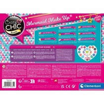 Children's Make-up Set Clementoni Crazy Chic Beauty Mermaid Make up