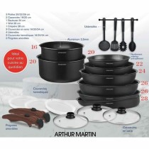 Batterie de Cuisine Arthur Martin 20 Pièces