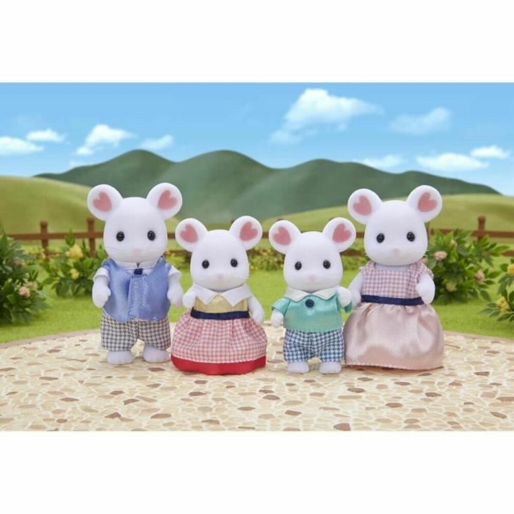 Figurines Sylvanian Families 5308 Marshmallow Mouse Family