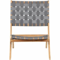 Garden chair Beau Rivage Grey 75 x 73 x 60 cm Foldable 2 Units