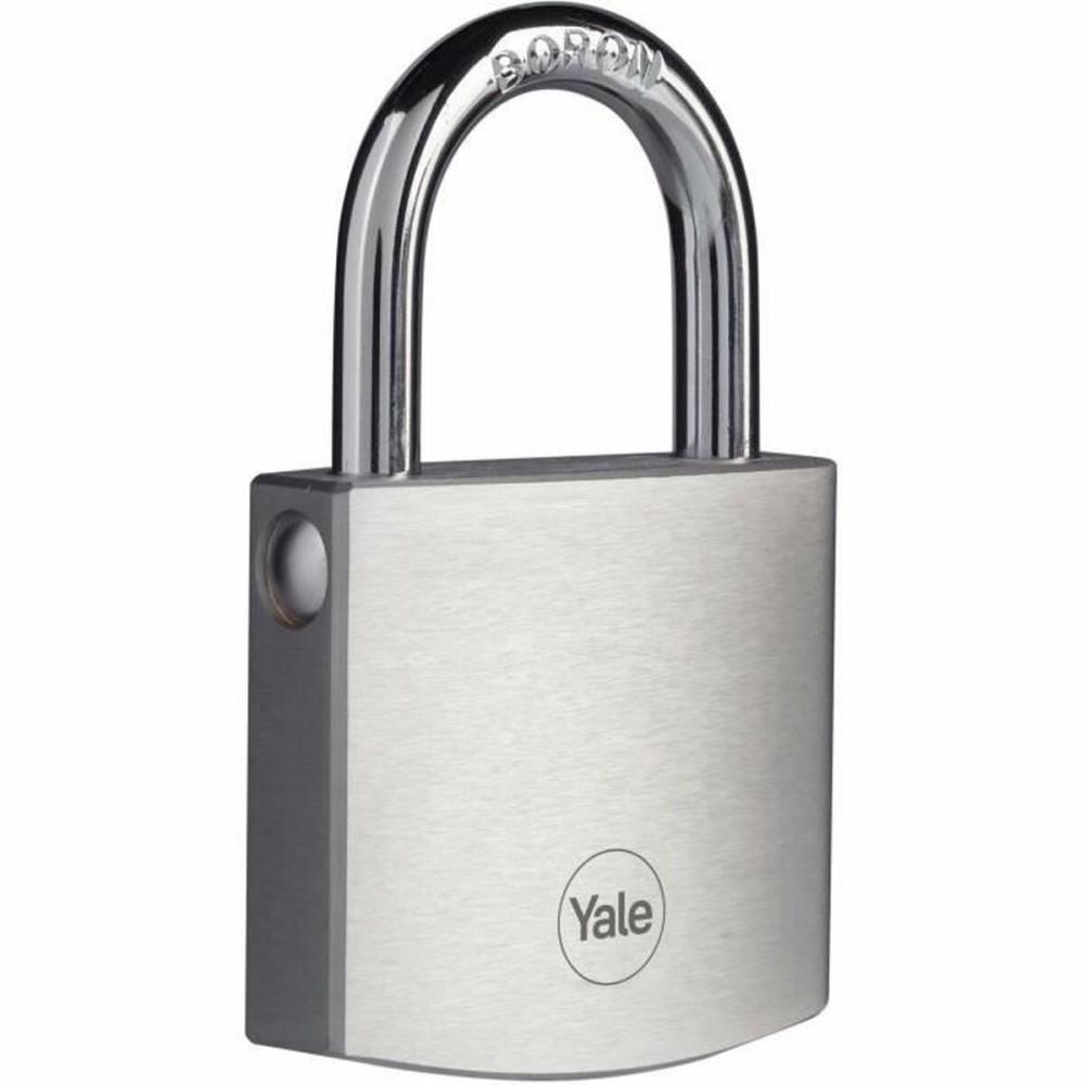 Key padlock Yale Rectangular Silver