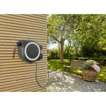 Hose reel Gardena RollUp Ø 13 mm Plastic Automatic Wall 35 m