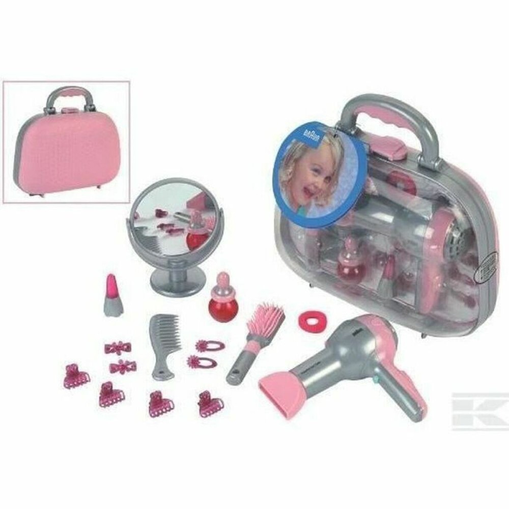 Kit de Coiffeur pour Enfant Klein Braun Rose Gris