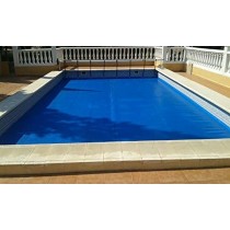 Poolabdeckung Ubbink Blau 400 x 610 cm Polyäthylen